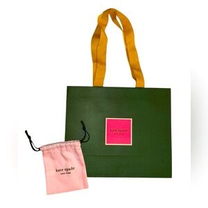 ♠️ Kate Spade Limited Edition Shopping Bag & Jewlery Pouch